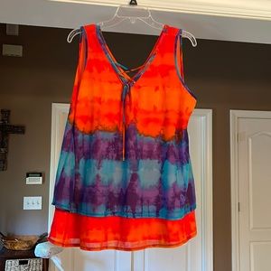 Fun sleeveless shirt